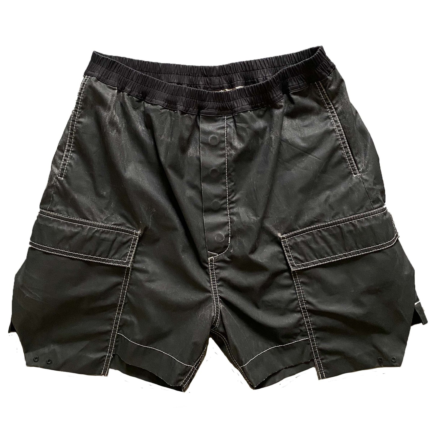 Rick Owens DRKSHDW Contrast Stitch Cargo Boxer Shorts